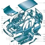 пороги, арки, фары, аккумуляторы к автомобилям новые недорого