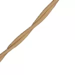 Витой провод для наружной проводки в ретро стиле Bironi, Песочное золот