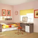 Комплект мебели для детской Бриз ясень