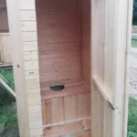 Дачный деревянный туалет. г. Молодечно