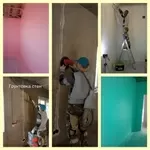 Покраска стен и потолка. Отделочные работы