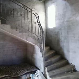Бетонные работы, монолитные лестницы