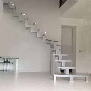 каркас межэтажных лестниц
