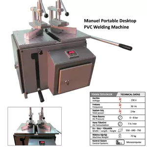 Настольный одноголовочный сварочный станок для сварки углов профиля ПВ