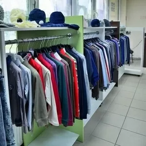 Оборудование для магазина одежды, накопители ДСП, в связи с закрытием
