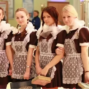 прокат школьного платья  советского образца