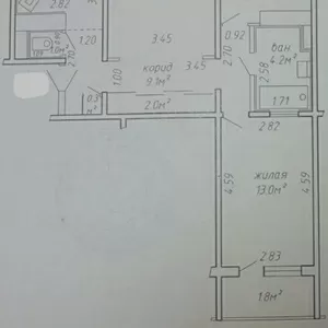 Продается 3-ком.квартира с хорошим ремонтом на Юго-Западе