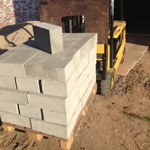 Блоки бетонные фундаментные ФБС мини