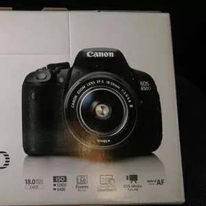 Фотоаппарат Canon EOS 650D Kit 18-55mm III новый