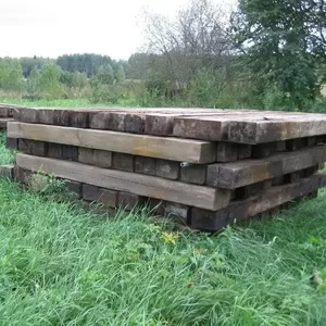 Шпалы деревянные
