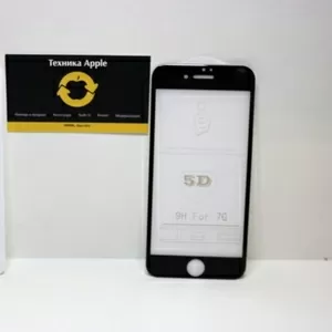 Защитные Стекла 3D 5D Apple Case Iphone 5 SE 6s 6 6+ 6s+ 7 7+ 8 8+ X Все цвета.