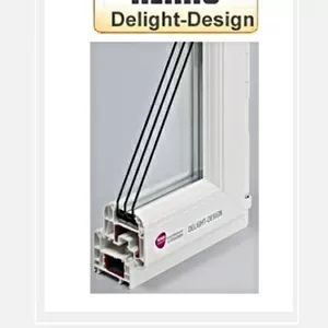 Продажа и установка Окон и рам: Rehau Delight-Design
