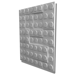 Стеновая 3Д ( 3D) панель Конструктор (500*500)