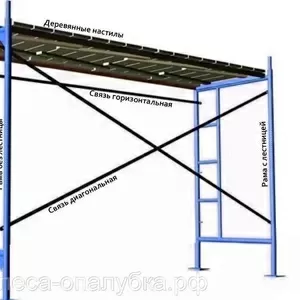 Аренда строительных лесов в Дзержинске и Фаниполе