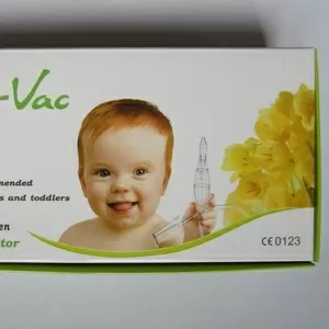 Детский вакуумный аспиратор соплеотсос Baby-vac