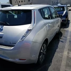 Nissan Leaf SV,  2017,  серый