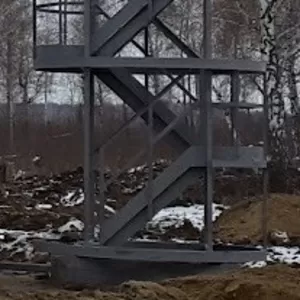 Лестница шахтная от РВС