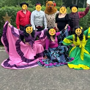 цыганские , испанские платья, восточные наряды, кимоно прокат.