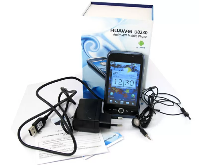 Huawei U8230 Новый! Android 2.1 , 3.2 Мп, GPS, WI-FI, GPRS, EDGE, Bluetooth(