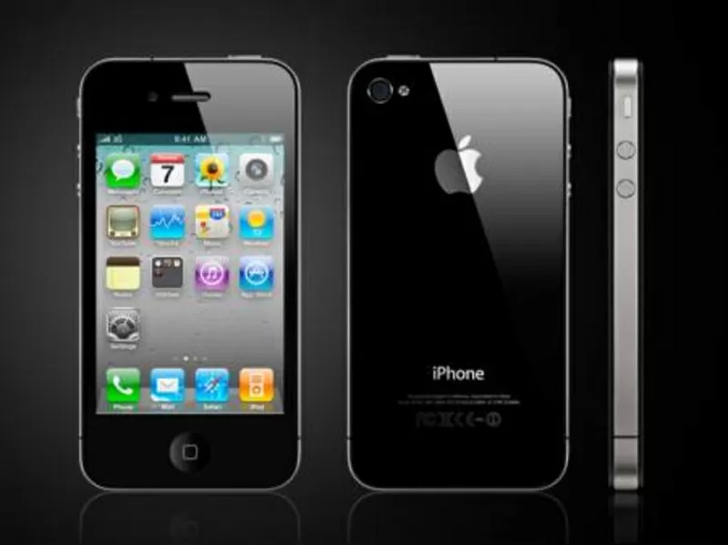 е  Apple Iphone 4G(J8) разные цвеа,  2 simWi-Fi