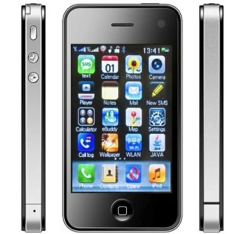 Apple Iphone 4G(F8) разные цвеа,  2 sim, Jawa, Opera 2