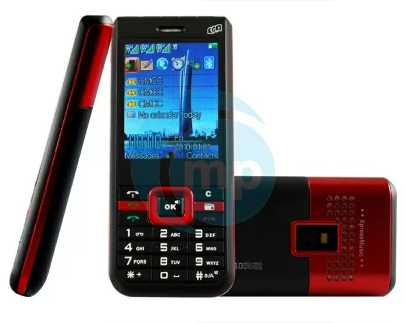 Nokia H999 Xpres Music. Новый.3 сим карты активные одновременно. 