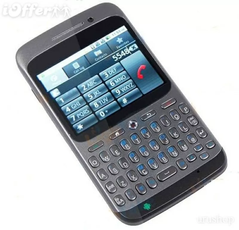 A8  Google Android 2.2.1,  2 сим,  QWERTY-клавиатура,  FM и TV , Wi-Fi,   3