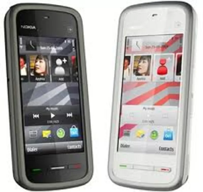 Nokia 5230(новый)!2 SIM!Bluetooth, FM-радио, JAVA!Хит продаж!Гарантия!