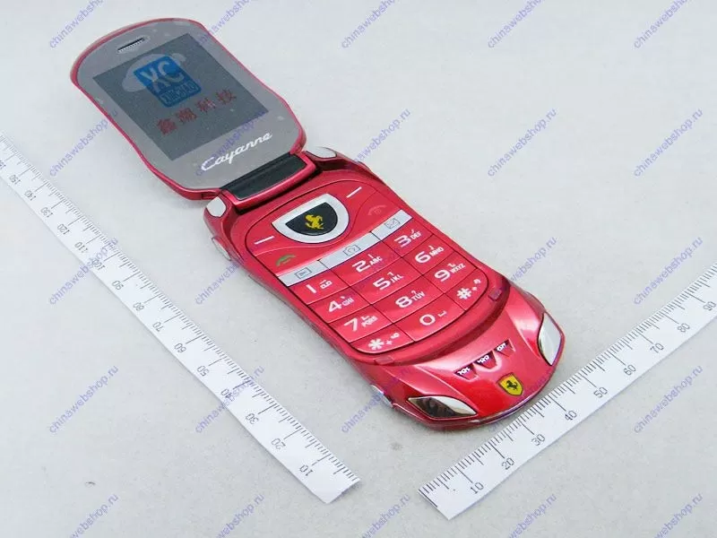 Мобильный телефон Ferrari W8,  2сим(sim),  стильный,  машинка,   2