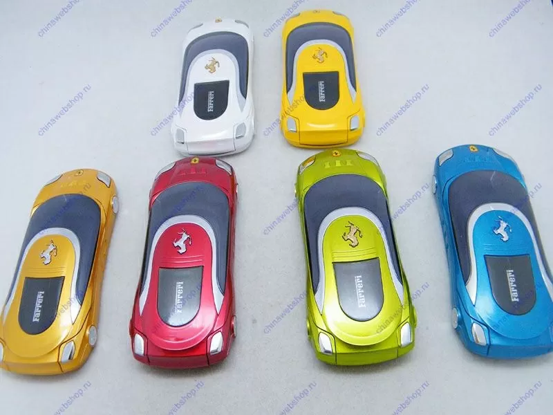 Мобильный телефон Ferrari W8,  2сим(sim),  стильный,  машинка,   3