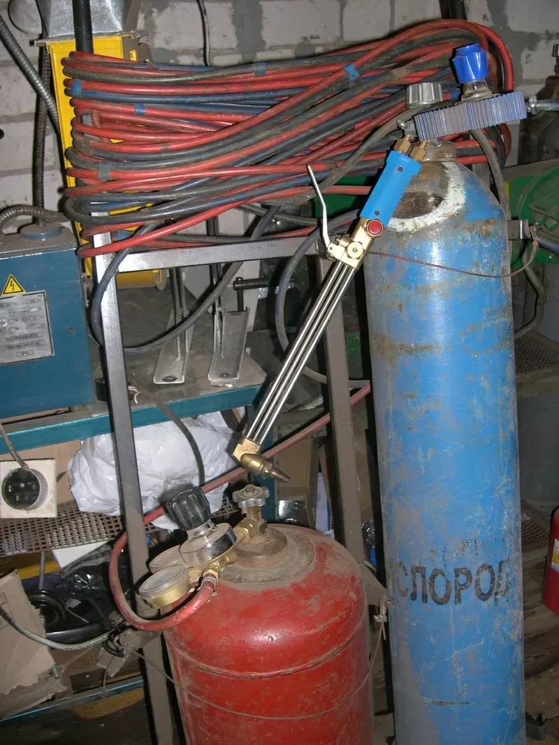 Резак газовый в сборе на тележке. 2
