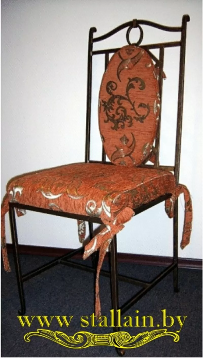 Ваши кованые стулья создают атмосферу изысканной красоты и роскоши. 2