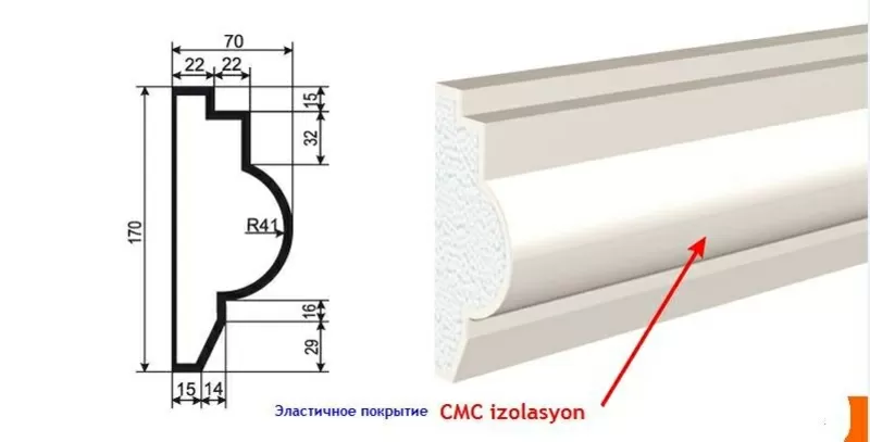 Молдинги, карнизы и др. фасадный декор 2