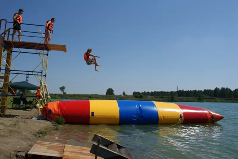 Блоб - новейший водный аттракцион. 