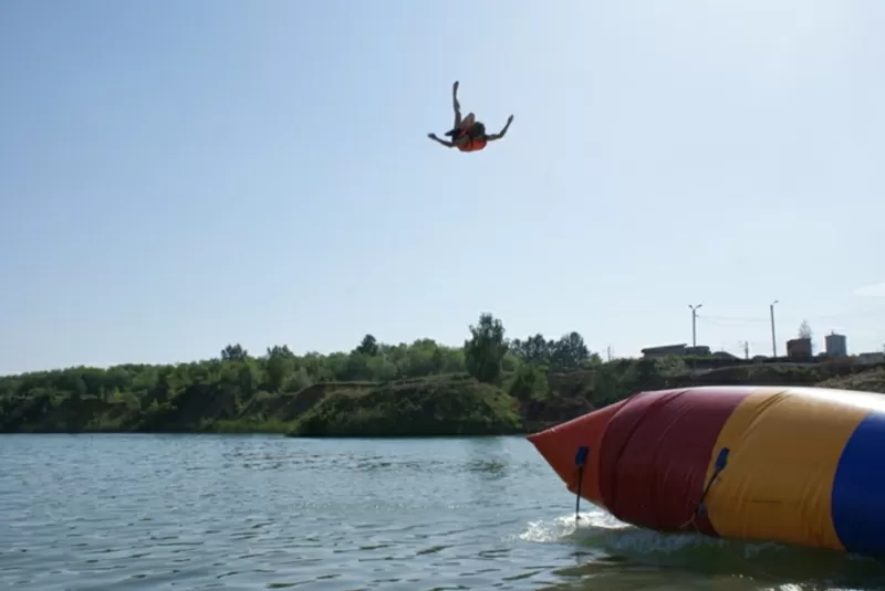 Блоб - новейший водный аттракцион.  3