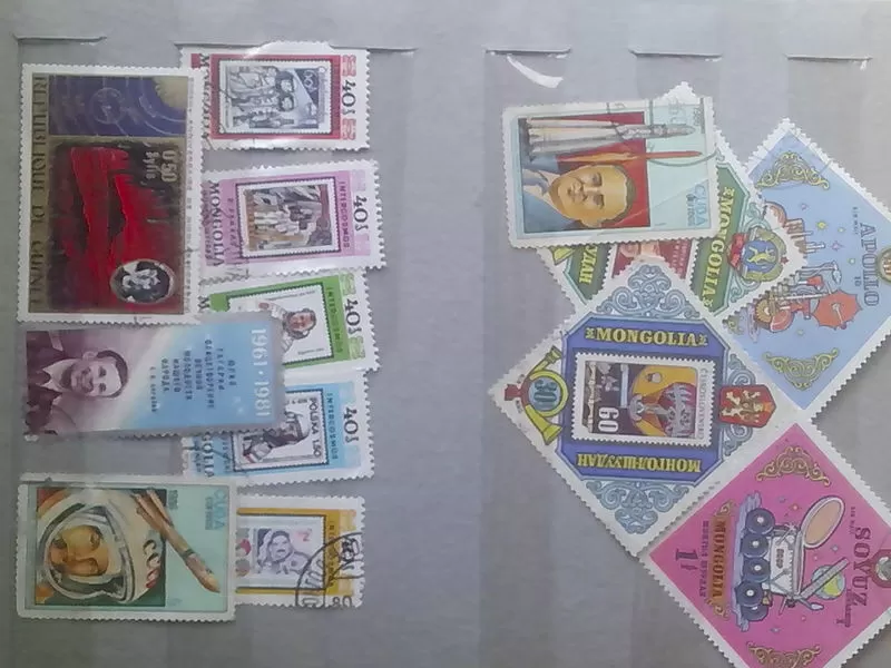коллекция марок про космос 350 шт. 13