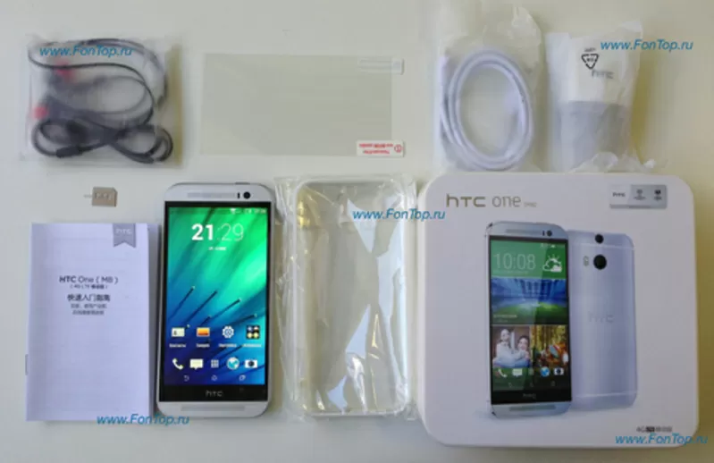 Точная копия флагмана HTC One M8 (МТК6582) 4