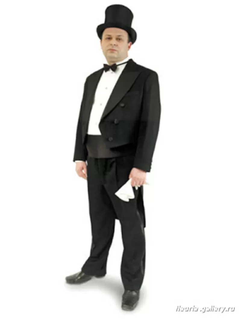 смокинг приталенный с бархатной шалькой, мужские  костюмы, фраки 28