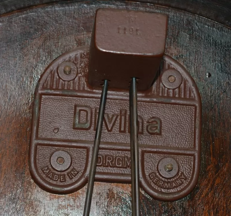 Немецкие напольные часы фирмы F.М.S./Divina(гонг) 4