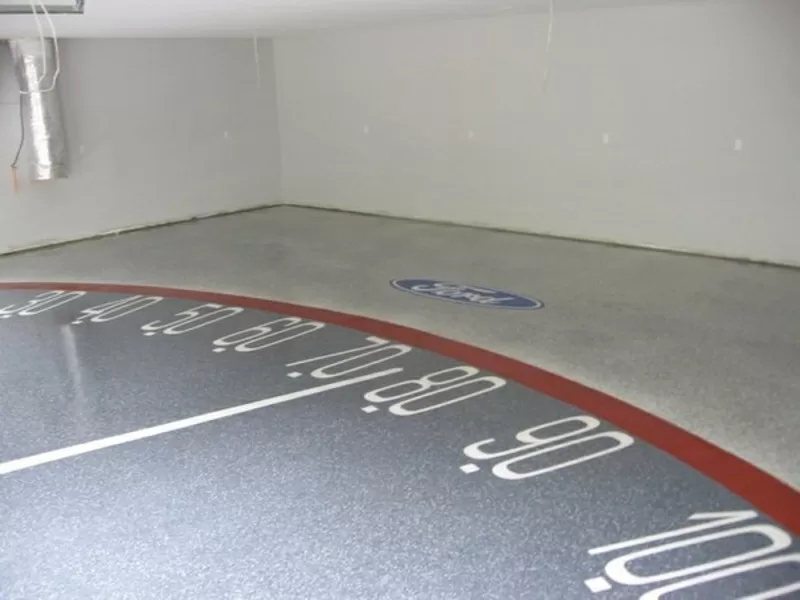 Наливной пол для гаража. 2