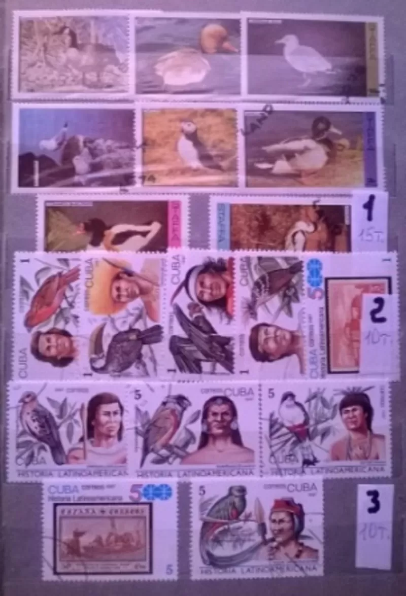 Почтовые  марки 34