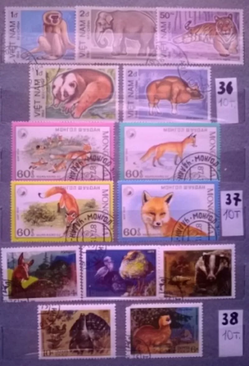 Почтовые  марки 45