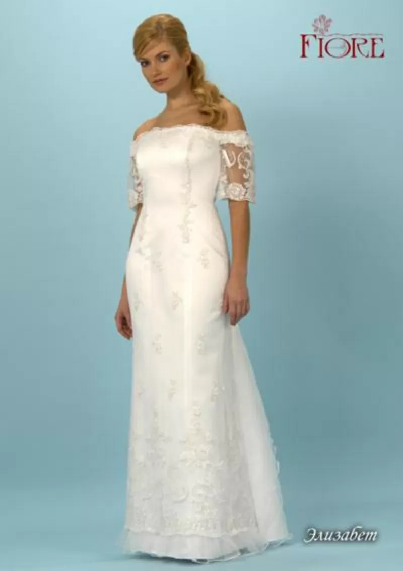 свадебные наряды -невесте платье, жениху смокинг и фрак 13