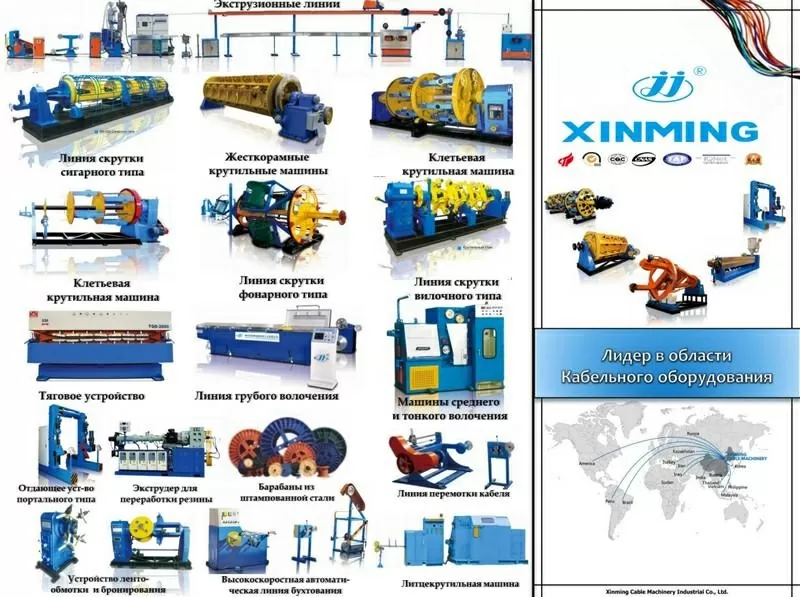 Оборудование для производства кабеля