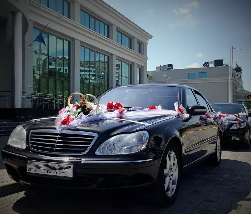 Аренда авто mersedes w220 s500 с водителем,  трансфер в аэропорт 4