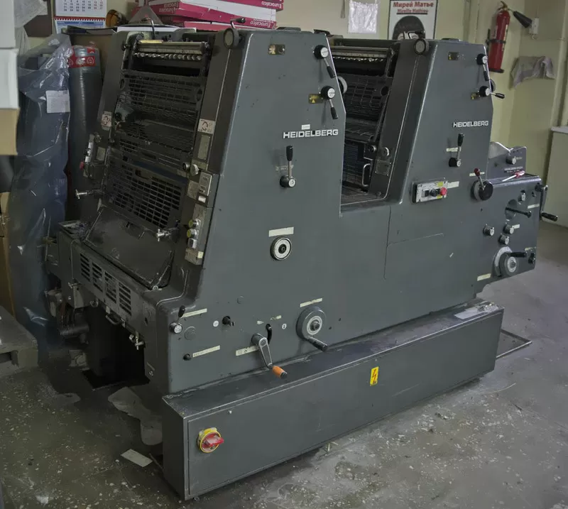 Двухкрасочная офсетная печатная машина Heidelberg GTO 52-2 4