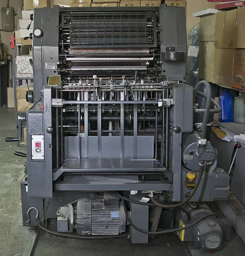 Двухкрасочная офсетная печатная машина Heidelberg GTO 52-2 3