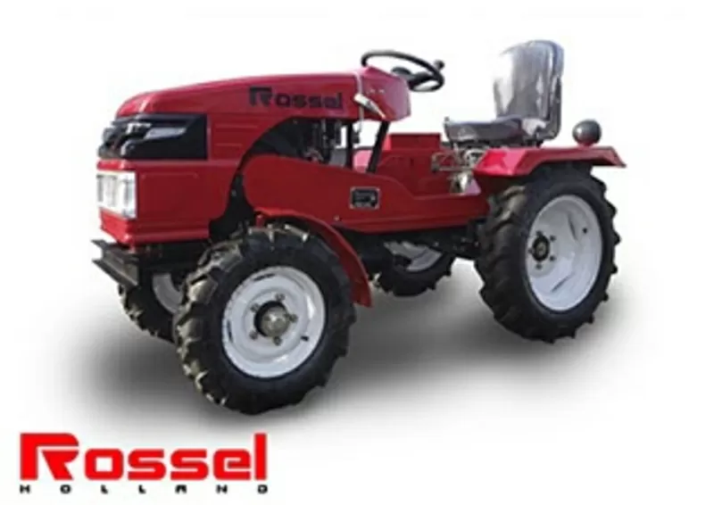 Новинка! Минитрактор ROSSEL XT-152D дизельный 15л. с.  2