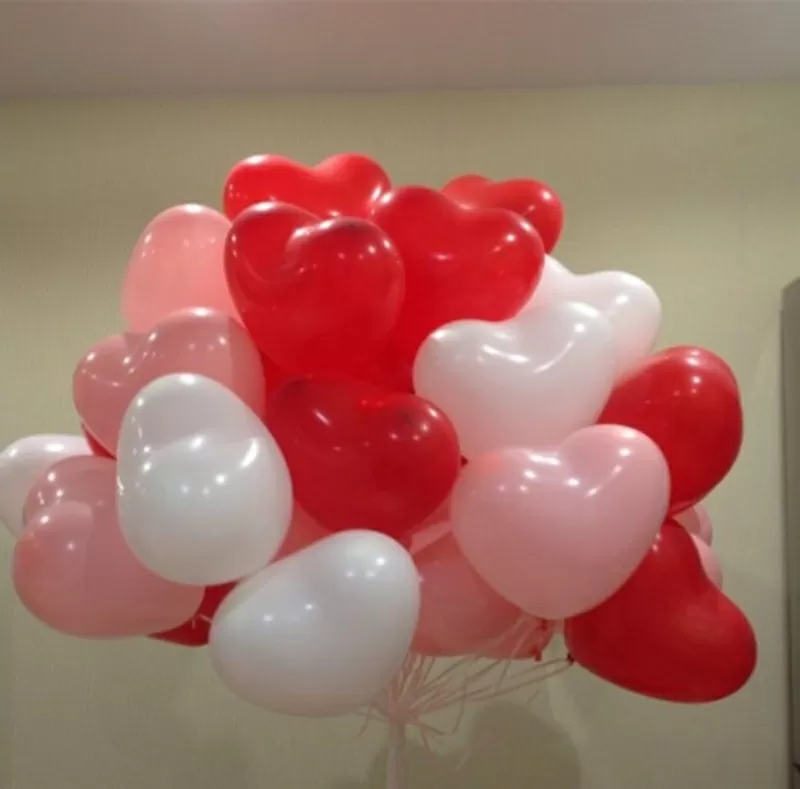 Лучший подарок на 14 февраля любимым - это воздушные шарики 5