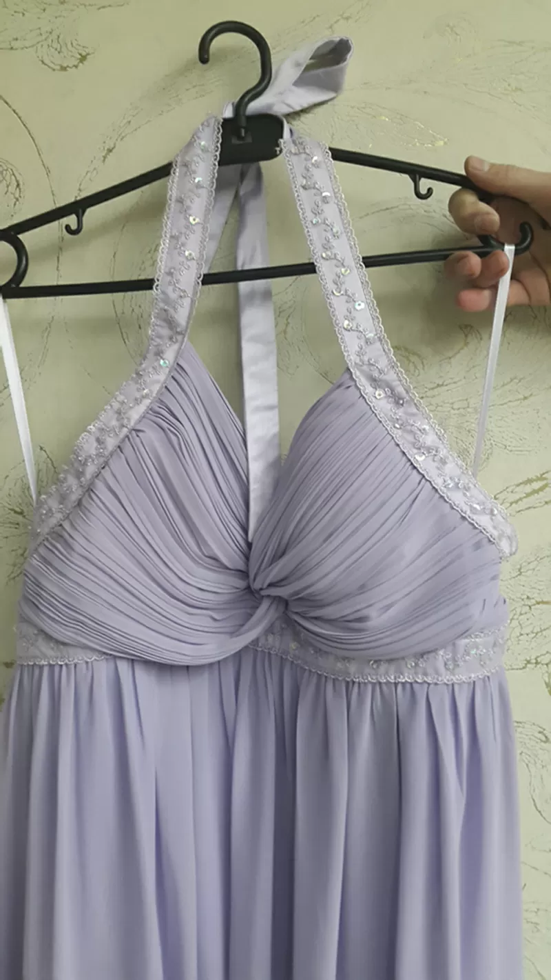 Продам платье нежно-фиолетовое элегантное 2